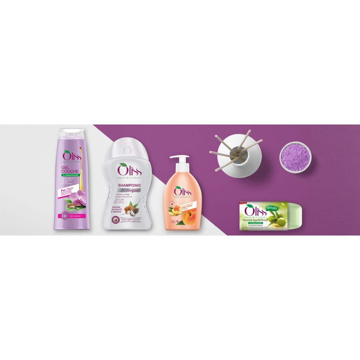 Oliss Hygiene and Skincare Range