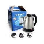 Scarlet Electric Kettle-2 Litres – Silver, Black