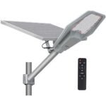 Solar 200W Solar LED Outdoor Security Street Light - Grey