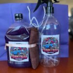 Foam Fiesta Car Wash Full kit ~ Purple Variant (Microfiber Towel + Spray Bottle + 1L Car Wash)